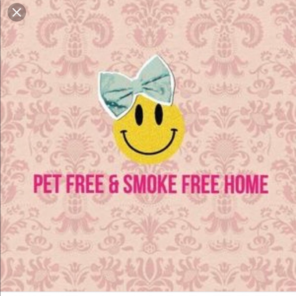 This sign is to let my shoppers know the above:)